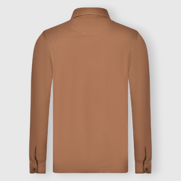 Picture of Long-sleeved vintage piquet polo