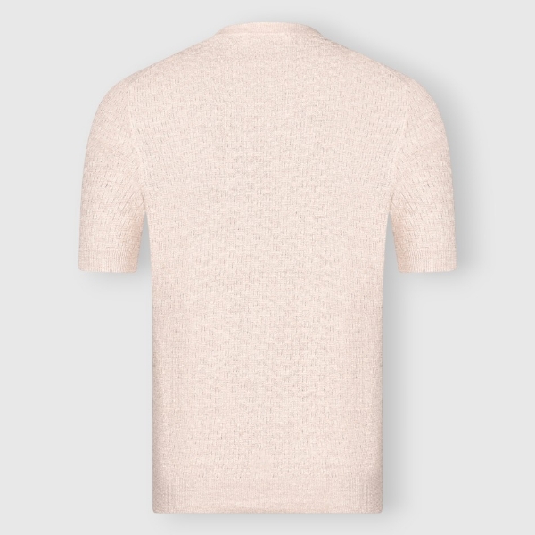 Immagine di T-shirt in maglia lavorazione mattoncino