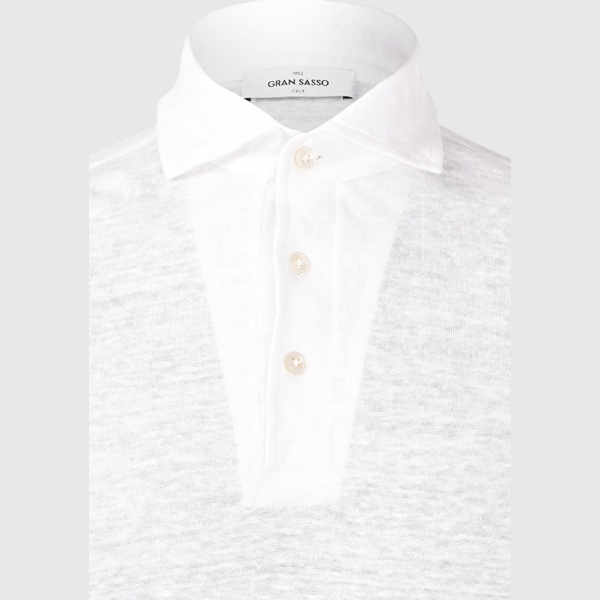 Immagine di Polo jersey in lino