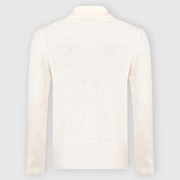 Picture of Fisherman's rib knit skipper polo