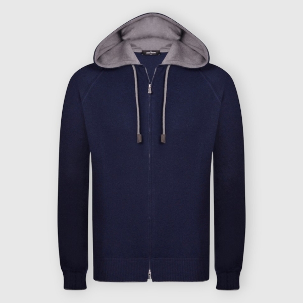 Immagine di Cardigan zip gusto felpa