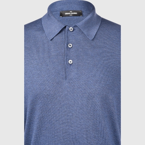 Immagine di Polo in maglia in seta