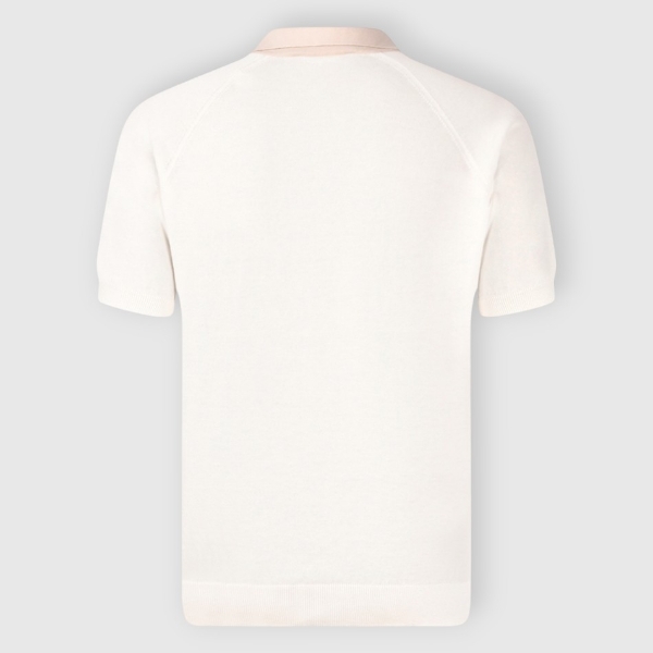 Immagine di Polo skipper in maglia raglan cotone organico