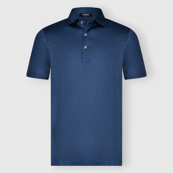 Picture of Jersey silk polo