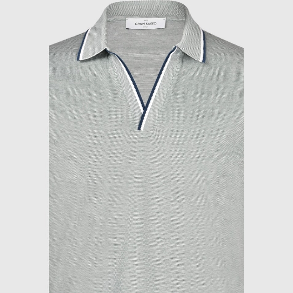 トップス 90s A.P.C. skipper knit polo gray Men's BRUSHY KNITTED Skipper Polo Shirt | GU US