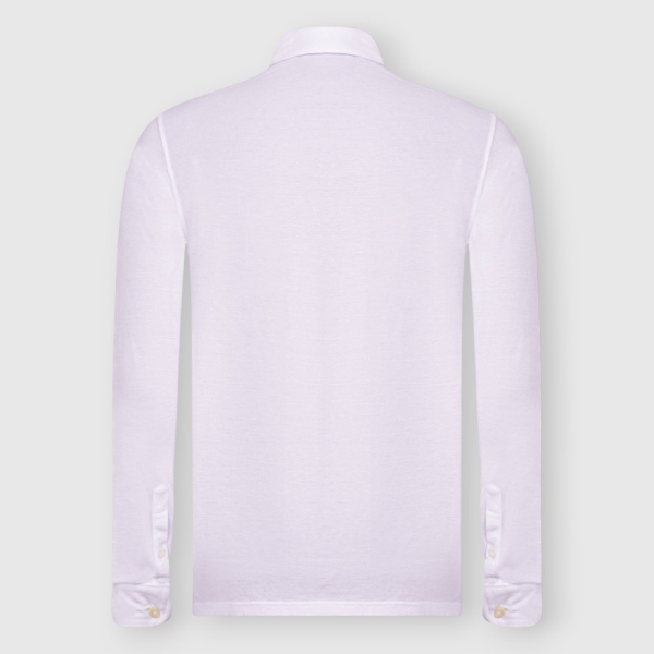 Picture of Five-buttons light piquet cotton polo
