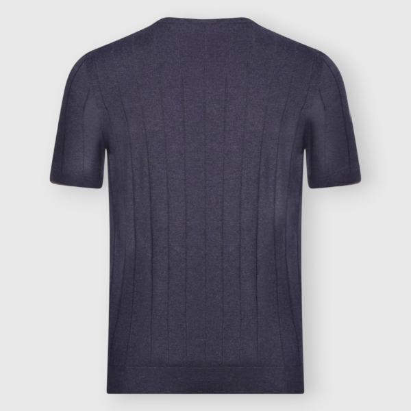 Picture of Silk ribbed knit t-shirt