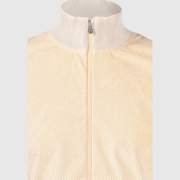 Picture of Organic cotton and alcantara jacket