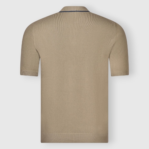 Immagine di Polo skipper in maglia chicco riso