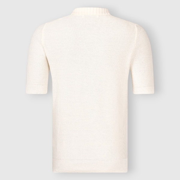 Immagine di Polo skipper in maglia chicco riso