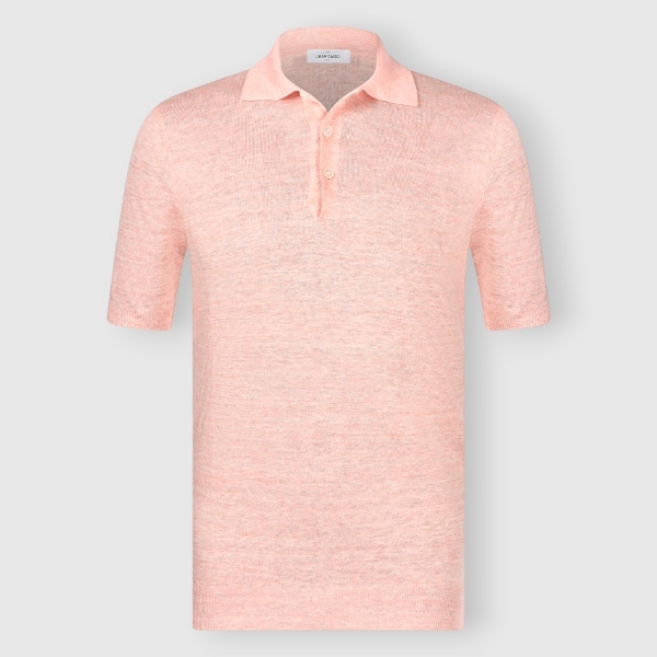 Picture of Knitted linen polo
