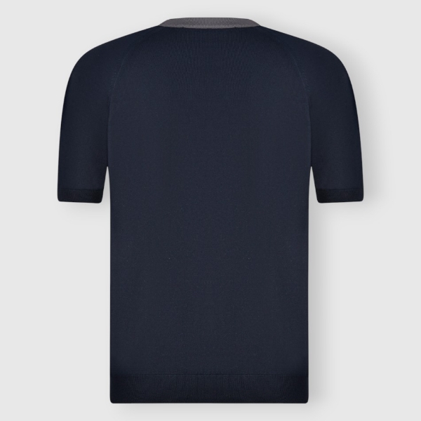 Picture of Organic cotton raglan knit t-shirt