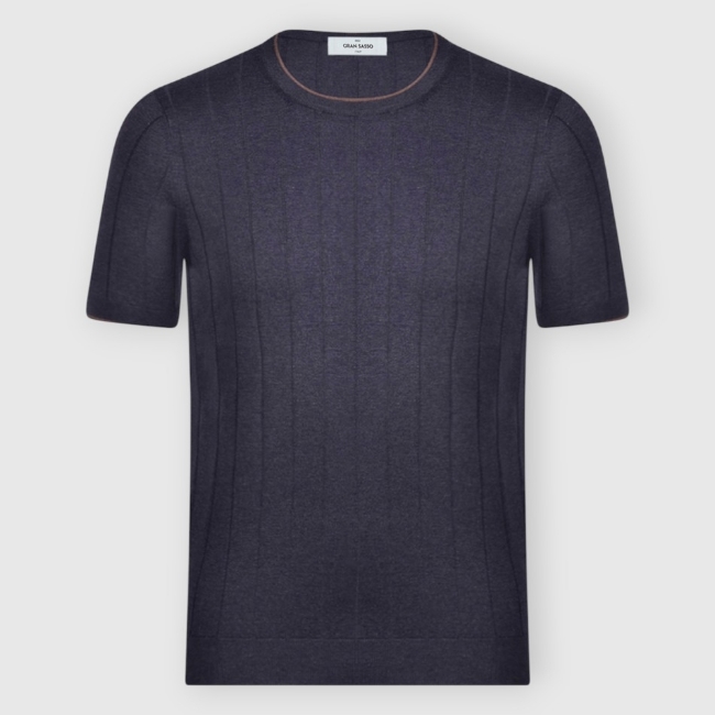 Gran Sasso. Linen Knit Polo | Gran Sasso