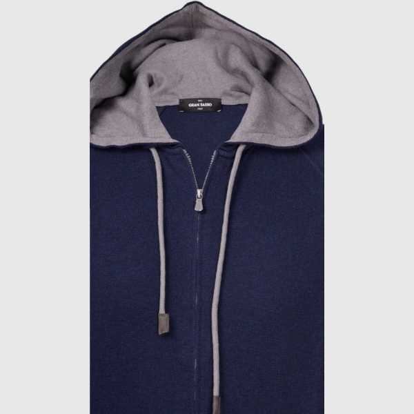 Immagine di Cardigan zip gusto felpa