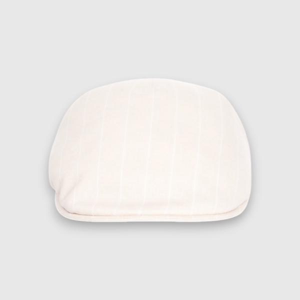 Picture of Pinstripe patterned flat cap
