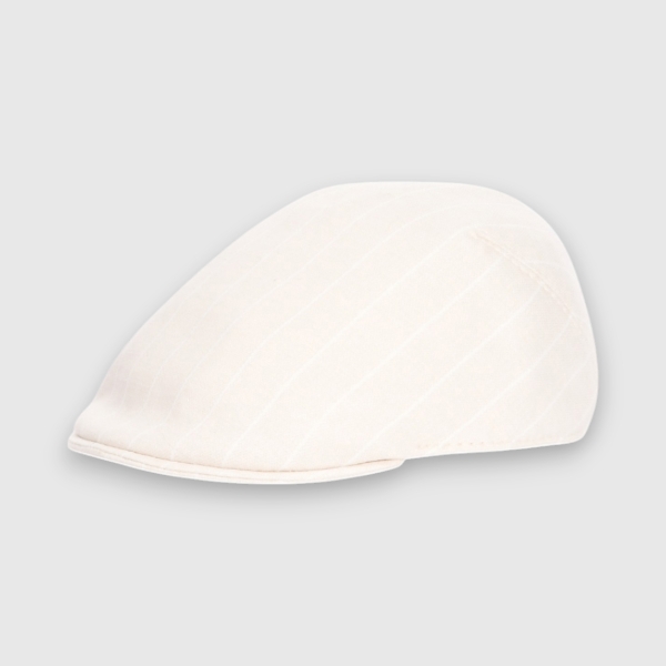 Picture of Pinstripe patterned flat cap