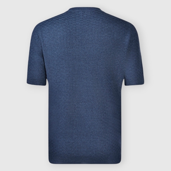 Immagine di T-shirt in maglia lavorazione mattoncino