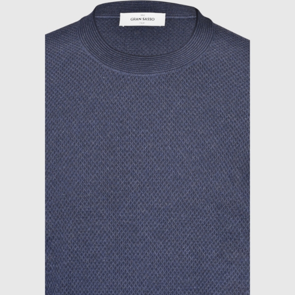 Immagine di T-shirt in maglia punto nido d’ape
