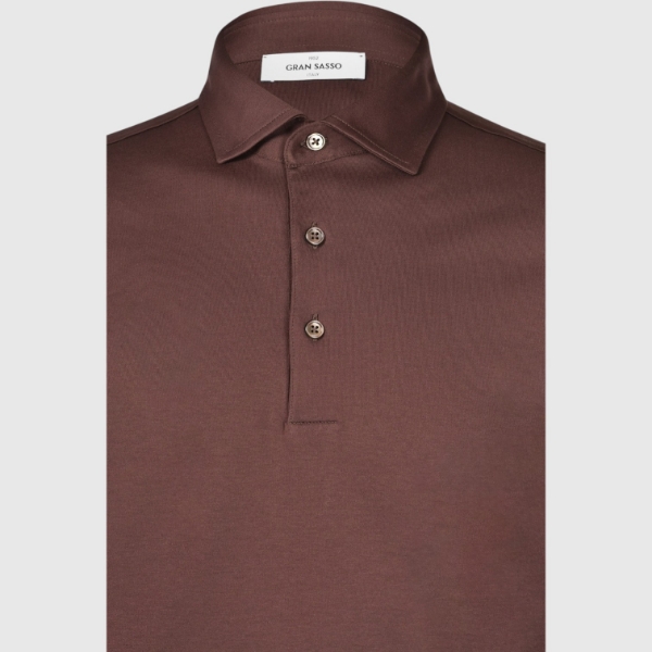 Immagine di Polo jersey interlock cotone pima