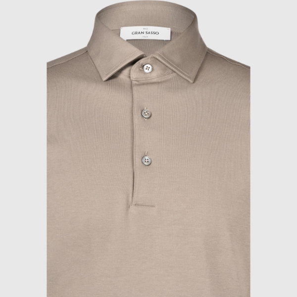 Immagine di Polo jersey interlock cotone pima