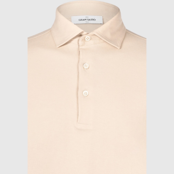 Immagine di Polo jersey interlock cotone pima