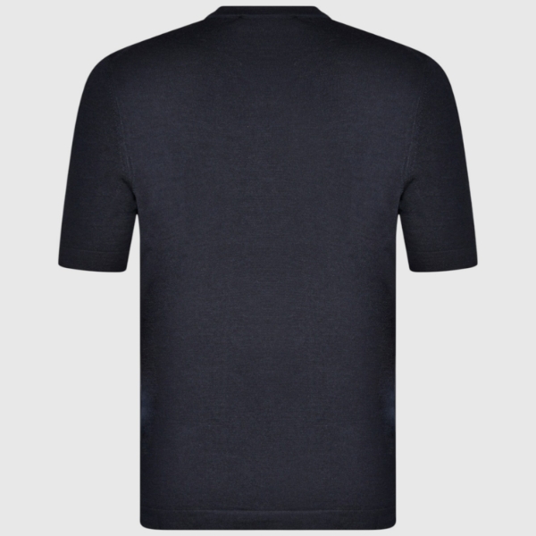 Immagine di T-shirt in maglia in lana cashmere e seta