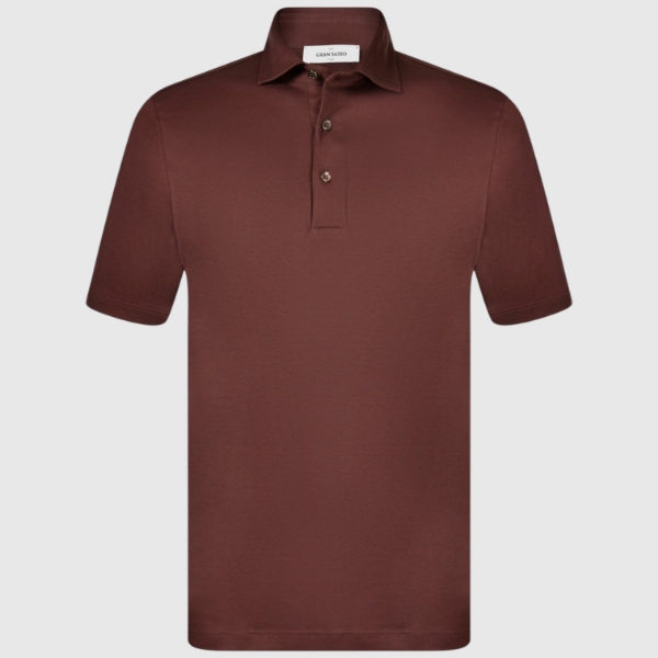 Immagine di Polo jersey interlock cotone pima