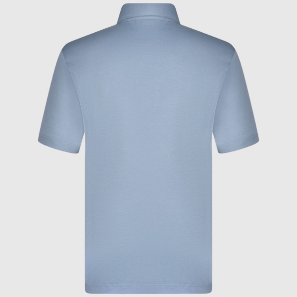Picture of Interlock pima cotton jersey polo