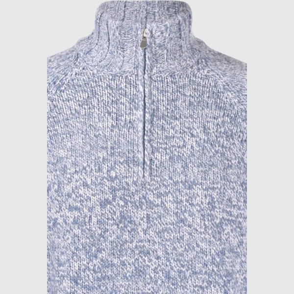 Picture of Mouline' zip mock neck