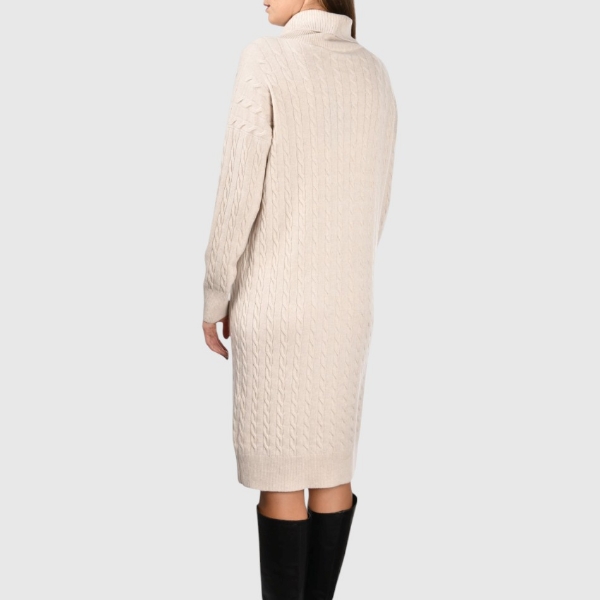 Immagine di Abito in cashmere a trecce