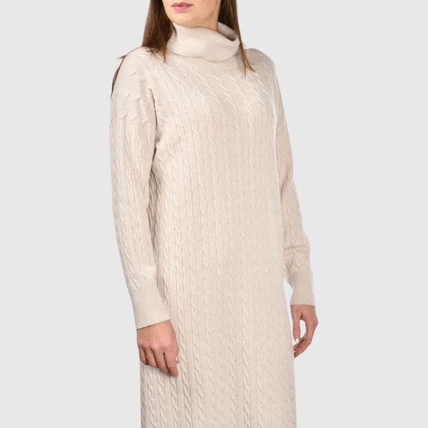 Immagine di Abito in cashmere a trecce