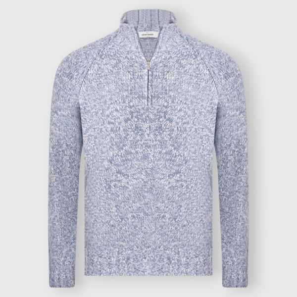 Picture of Mouline' zip mock neck