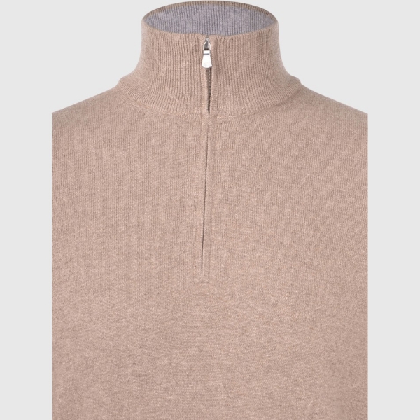 Immagine di Lupo zip in cashmere