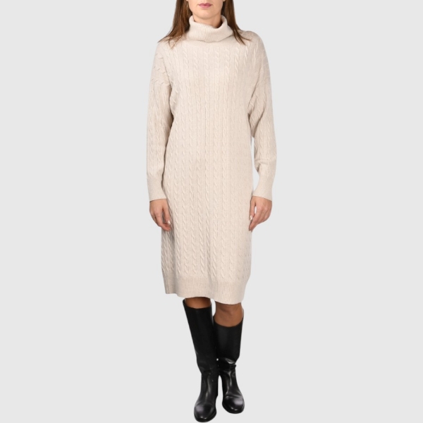 Immagine di Abito in cashmere a trecce