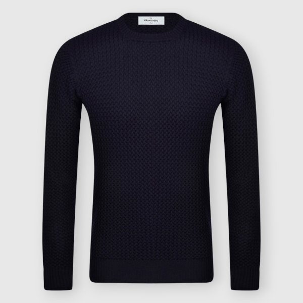 Picture of Micro cable crew neck