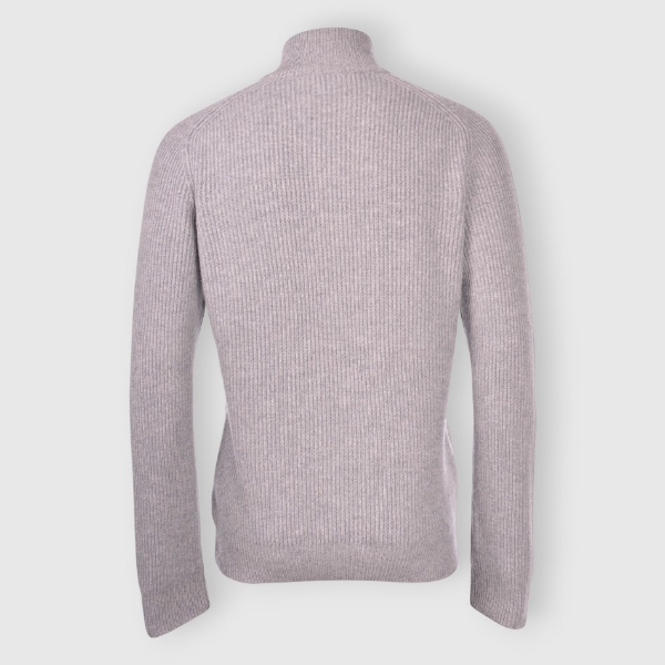 Picture of Cashmere ribbed full zip