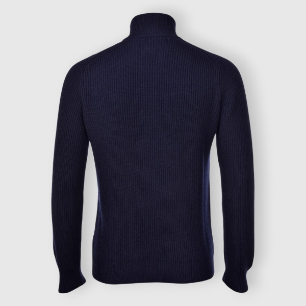 Picture of Cashmere ribbed full zip