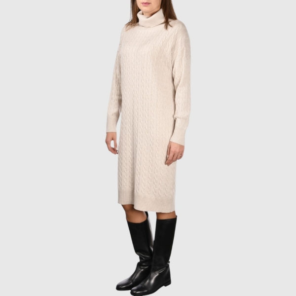 Immagine di Abito in cashmere a trecce