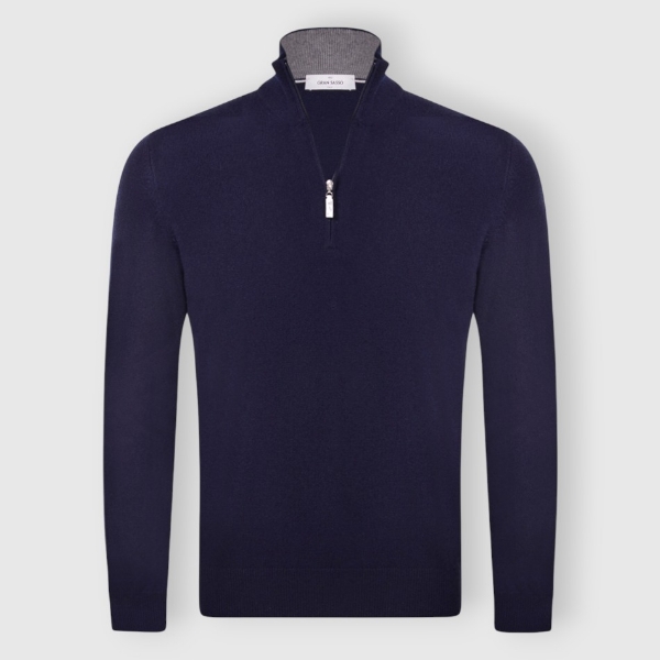 Immagine di Lupo zip in cashmere