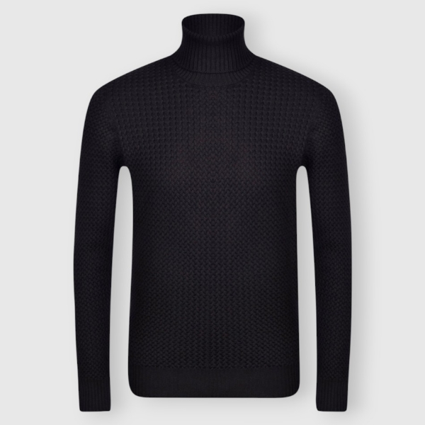 Picture of Micro cable turtleneck