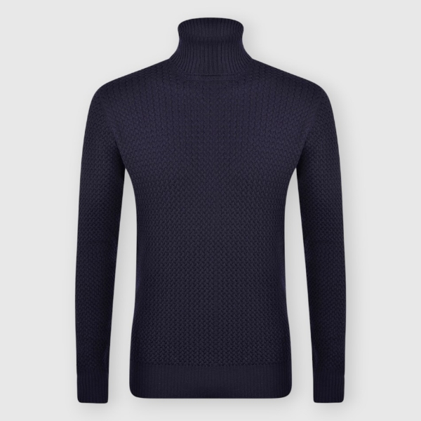 Picture of Micro cable turtleneck