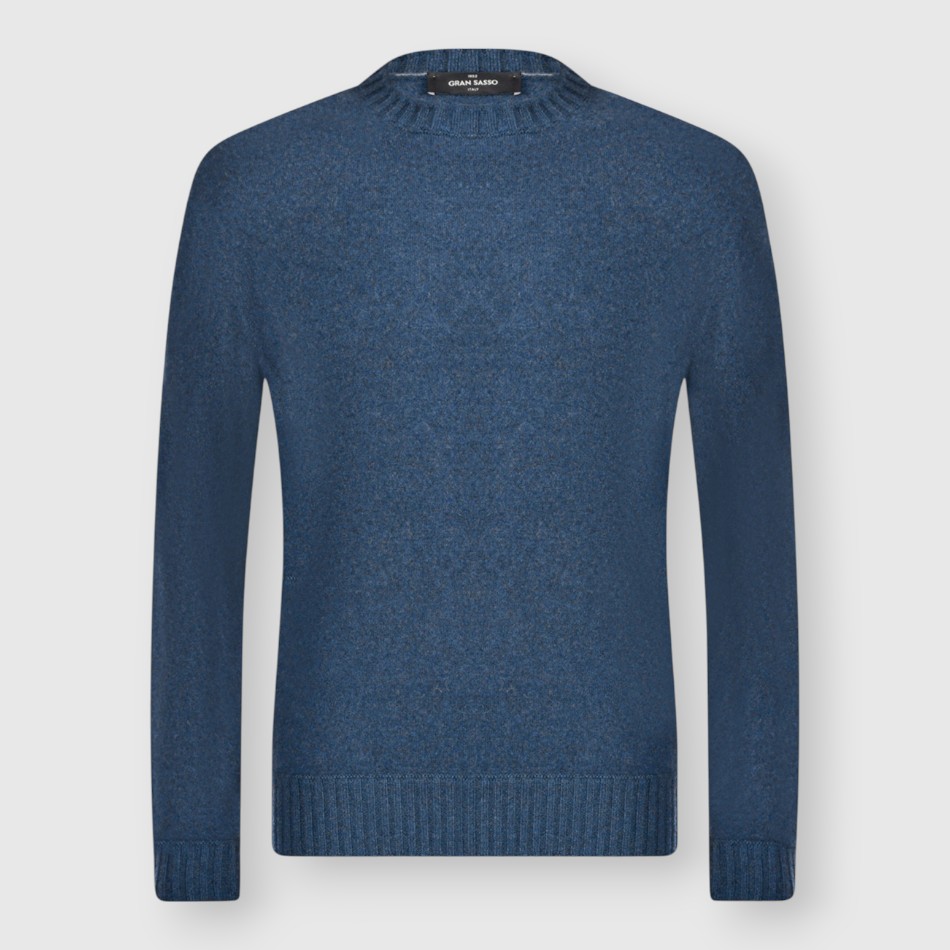 新品 Glenmac Cashmere crew neck Navy 46 Men's Ocean Cashmere Crew Neck | Tricot