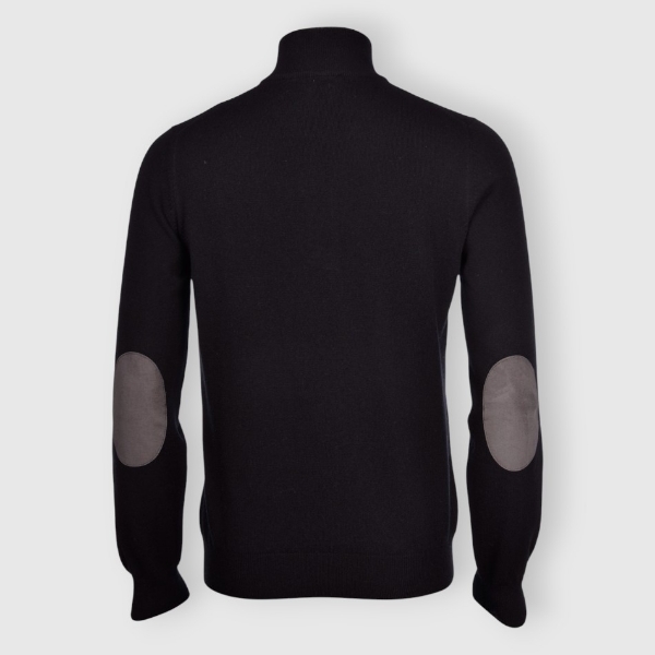 Picture of Mock zip with alcantara profiles and patches