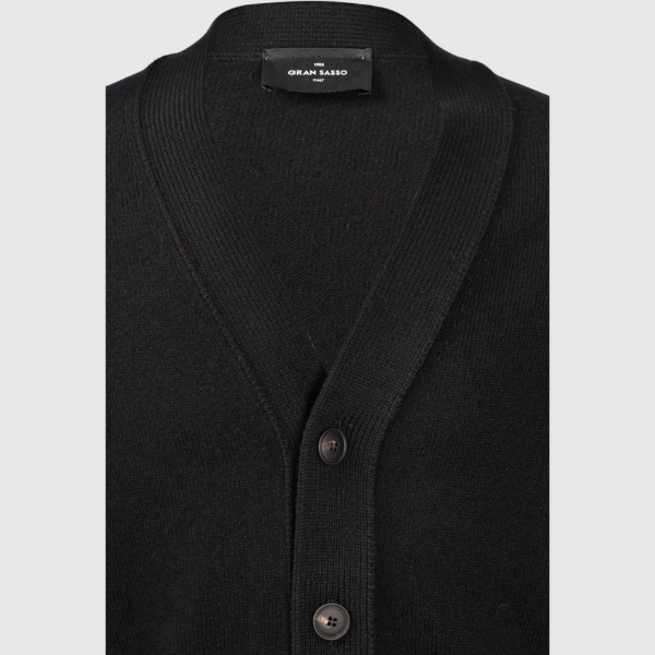 Immagine di Cardigan 4 bottoni con spalla scesa