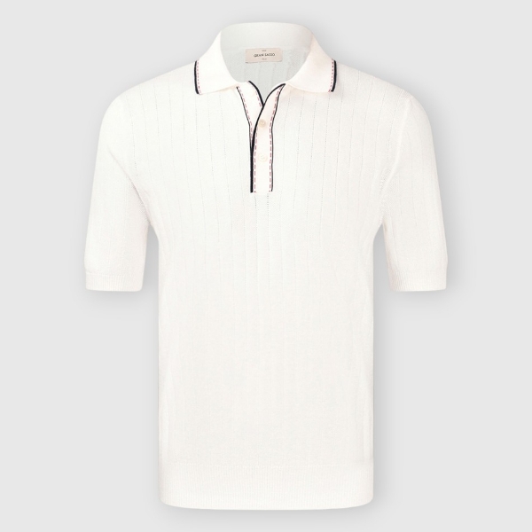 Immagine di Polo in maglia a coste organic cotton