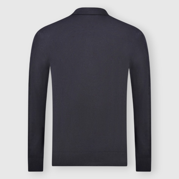 Picture of Long sleeve suvin knit polo