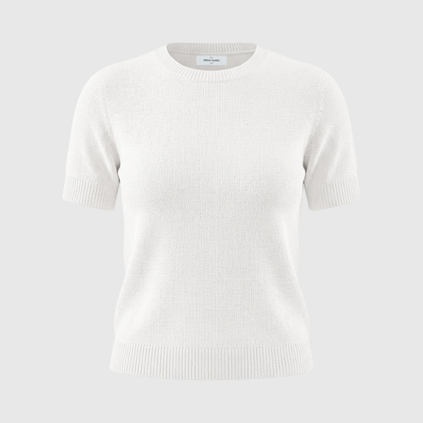 Immagine di T-shirt in maglia con paillettes