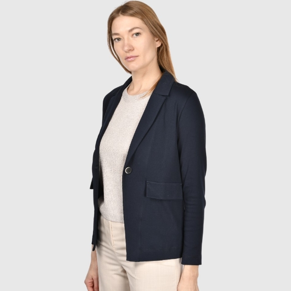 Picture of Jersey jacket with button