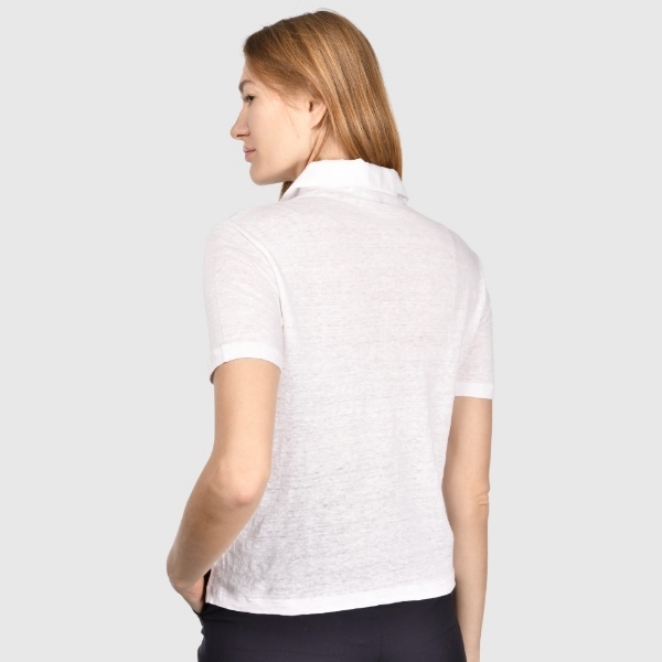 Immagine di Polo jersey skipper in puro lino
