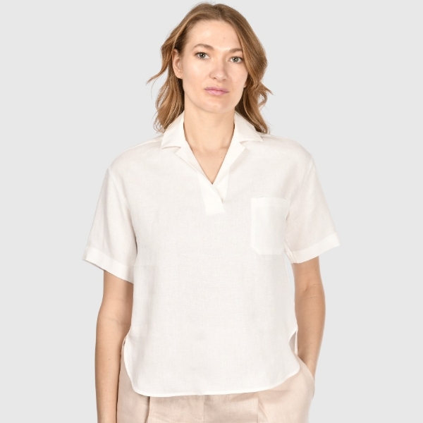 Immagine di Polo jersey skipper in lino